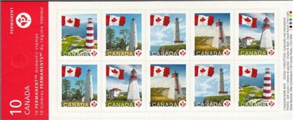 Canada Stamp #(BK364) - 2253a - Permanent Lighthouses Booklets (2007) 10 x (P)