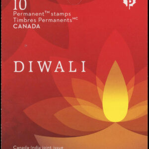 Canada Stamp #(BK676) 3025A - Diwali (2017) 10 x P (85¢)