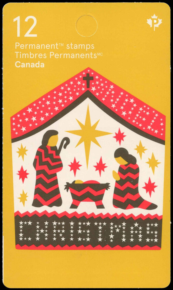 Canada Stamp #(BK709) 3133a - Nativity scene (2018) 12 x P (85¢) - Image 2