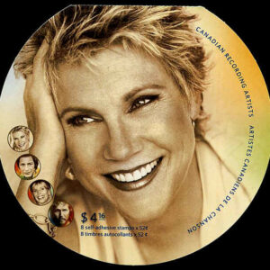 Canada Stamp Booklet - #BK353 - Canadian Recording Artists (2007) 8 x 52¢