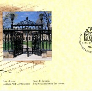 Canada FDC#1640 - Osgoode Hall (1997) 45¢