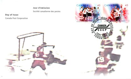 Canada FDC#1660ii - The Series of the Century (1997) 2 x 45¢ - Image 2