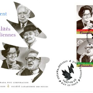 Canada FDC#1664b - Prominent Canadians (1997) 4 x 45¢