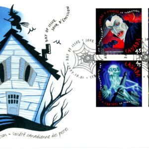 Canada FDC #1668a - The Supernatural (1997) 4 x 45¢