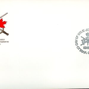 Canada OFDC#1008 - Royal Winnipeg Rifles/Royal Canadian Dragoons (1983) 32¢