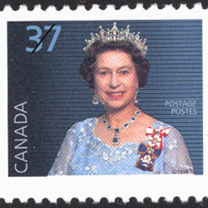 Canada Stamp #1162 - Queen Elizabeth II (1987) 37¢