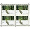 Canada Stamp #1285a - Coast Forest (1990) 4 x 39¢