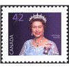 Canada Stamp #1357 - Queen Elizabeth II (1991) 42¢