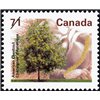 Canada Stamp #1370 - American Chestnut (1995) 71¢