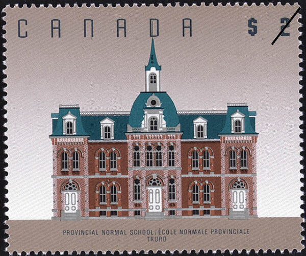 Canada Stamp #1376 - Provincial Normal School, Truro, NS (1994) $2 - Image 2