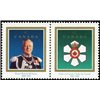 Canada Stamp #1447a - Order of Canada / Roland Michener (1992) 2 x 42¢