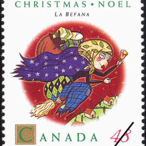 Canada Stamp #1453 - La Befana (1992) 48¢
