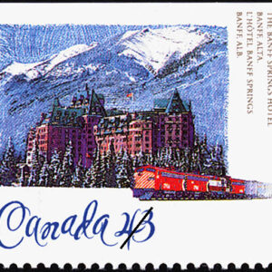 Canada Stamp #1468 - Banff Springs Hotel, Banff, AB (1993) 43¢