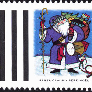 Canada Stamp #1502 - North American Santa Claus (1993) 38¢