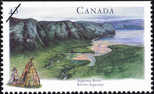 Canada Stamp #1511 - Saguenay River, QC (1994) 43¢