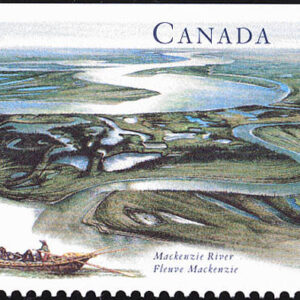 Canada Stamp #1513 - Mackenzie River, NWT (1994) 43¢