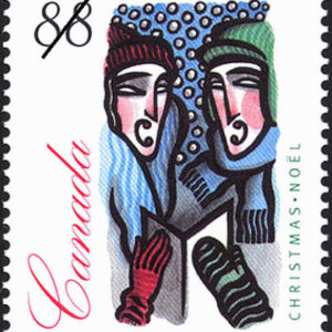 Canada Stamp #1535 - Outdoor Carolling (1994) 88¢