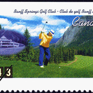 Canada Stamp #1553 - Banff Springs Golf Club, Banff, AB (1995) 43¢