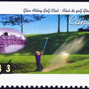 Canada Stamp #1555 - Glen Abbey Golf Club, Oakville, ON (1995) 43¢
