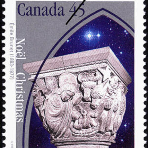 Canada Stamp #1585as - The Nativity (1995) 45¢