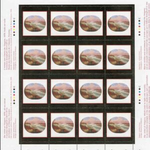 Canada SHEET#1863 - The Artist at Niagara (2000) 95¢