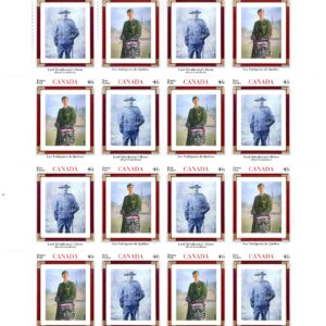 Canada SHEET#1877a - Canadian Regiments (2000) 2 x 46¢