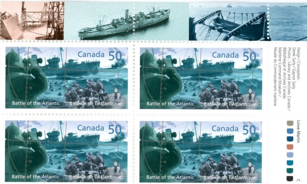 Canada PB#2107 - Corvette in submarine scope (2005) 50¢