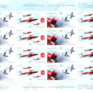 Canada PB#2159a - Canadian Forces Snowbirds (2006) 2 x 51¢