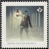 Canada Stamp #2861i - Brakeman Ghost, Vancouver BC (2015) P (85¢)