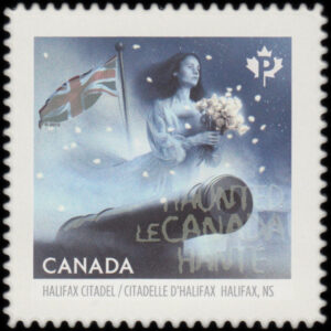 Canada Stamp #2863i - Gray Lady of the Halifax Citadel, Halifax NS (2015) P (85¢)