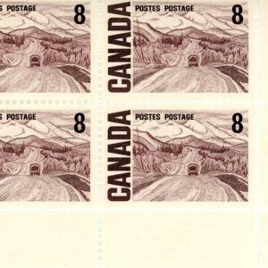 Canada PB#461i - Alaska Highway, by A.Y. Jackson (1967) 8¢