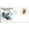 Canada FDC#496 - White-Throated Sparrow (1969) 6¢