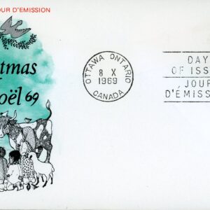 Canada FDC#502 - Children Praying (1969) 5¢