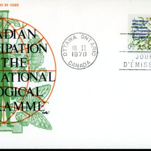 Canada FDC#507 - Interior of a Leaf (1970) 6¢