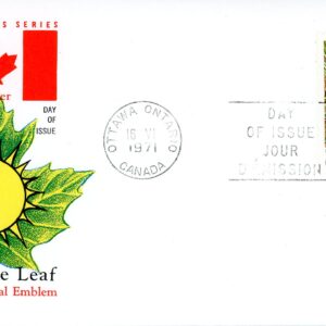 Canada FDC#536 - Summer (1971) 6¢