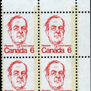 Canada PB#591 - Lester B. Pearson (1973) 6¢