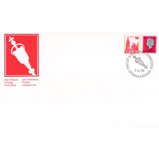 Canada OFDC#715-716 - Parliament and Queen Elizabeth II (1978) 14¢