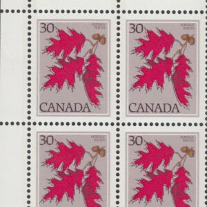 Canada PB#720 - Red Oak (1978) 30¢