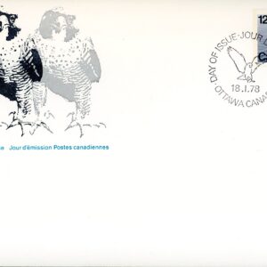 Canada FDC#752 - Peregrine Falcon (1978) 12¢