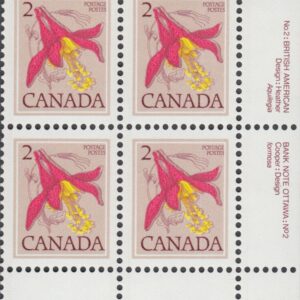 Canada PB#782 - Western Columbine (1979) 2¢