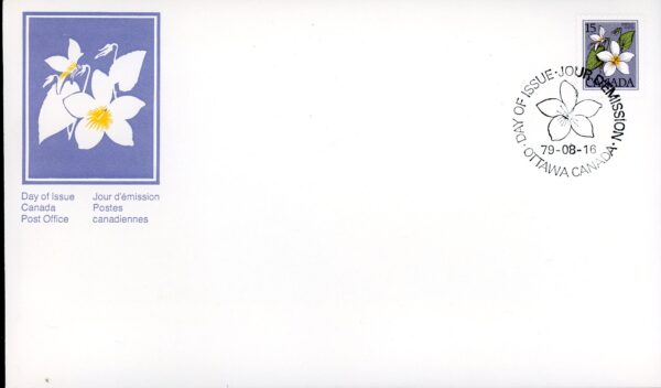 Canada OFDC#787 - Canada Violet (1979) 15¢