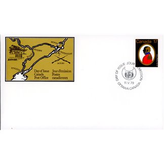 Canada OFDC#820 - Colonel John By (1979) 17¢