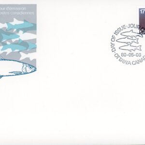 Canada OFDC#853 - Atlantic Whitefish (1980) 17¢
