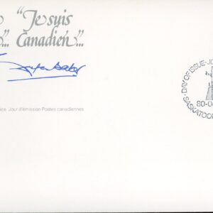 Canada OFDC#859 - John George Diefenbaker (1980) 17¢