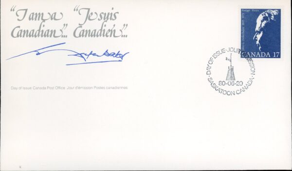 Canada OFDC#859 - John George Diefenbaker (1980) 17¢