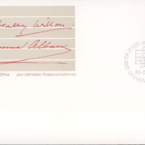 Canada OFDC#861 - Healey Willan (1980) 17¢