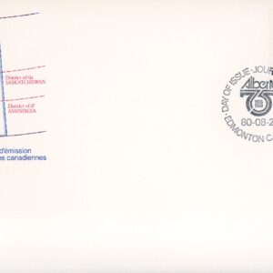 Canada OFDC#864 - Strip Mining, Cowley, AB (1980) 17¢