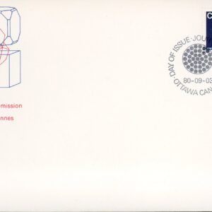 Canada OFDC#865 - Uraninite Molecular Structure (1980) 35¢