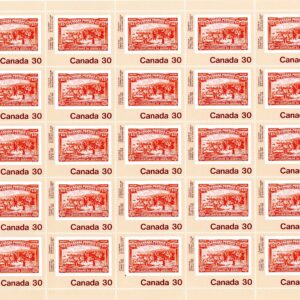 Canada SHEET#910 - Champlain's Departure (No. 102) (1982) 30¢