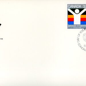 Canada OFDC#981-2 - World University Games (1983) 1 x 32¢, 1 x 64¢